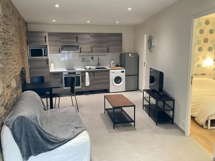 T2 Cosy 250M De La Gare Vitre Apartman